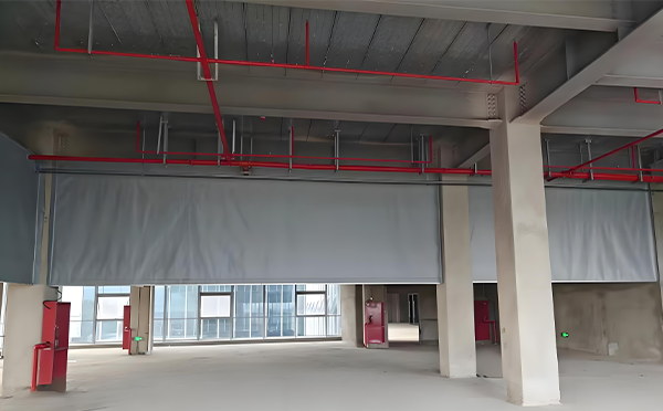 城固防火布挡烟垂壁