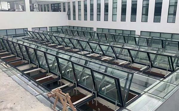 百安科技有限公司近期城固排烟窗项目案例分享