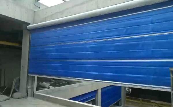 大型物流园区完成城固防火门整体安装工程